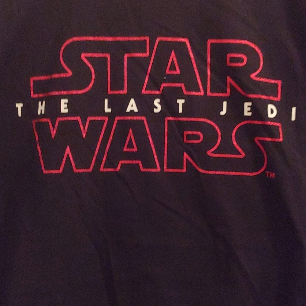 Star Wars The Last Jedi T-shirt XL